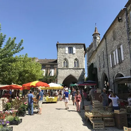 With A Terrace On A Hill In Dordogne
